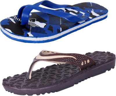 

IndiWeaves StepCare Light Weight and Comfortable House Slippers, Multicolor