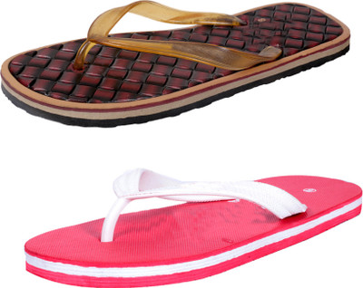 

IndiWeaves StepCare Light Weight and Comfortable House Slippers, Multicolor