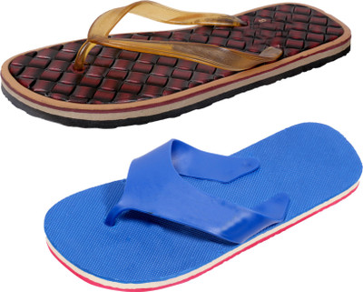 

IndiWeaves Light Weight and Comfortable House Slippers, Multicolor