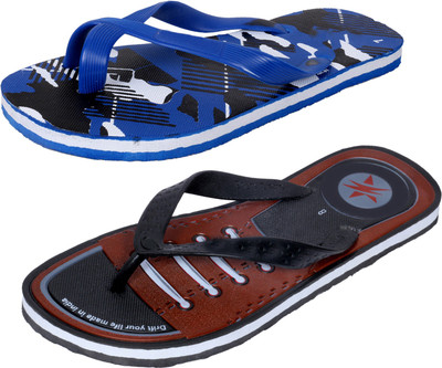 

IndiWeaves StepCare Light Weight and Comfortable House Slippers, Multicolor