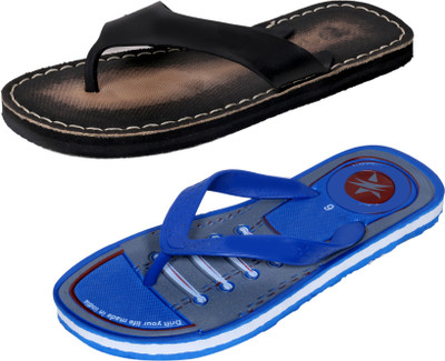 

IndiWeaves StepCare Light Weight and Comfortable House Slippers, Multicolor