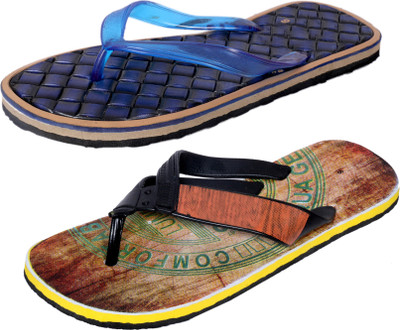 

IndiWeaves StepCare Light Weight and Comfortable House Slippers, Multicolor