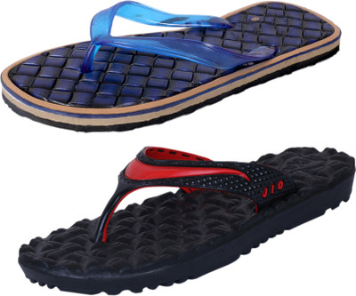 

IndiWeaves StepCare Light Weight and Comfortable House Slippers, Multicolor
