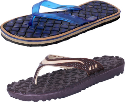 

IndiWeaves StepCare Light Weight and Comfortable House Slippers, Multicolor