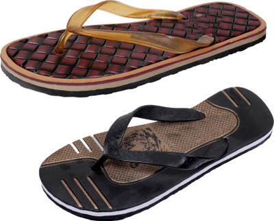 

IndiWeaves StepCare Light Weight and Comfortable House Slippers, Multicolor