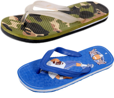 

IndiWeaves StepCare Light Weight and Comfortable House Slippers, Multicolor