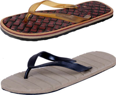 

IndiWeaves StepCare Light Weight and Comfortable House Slippers, Multicolor