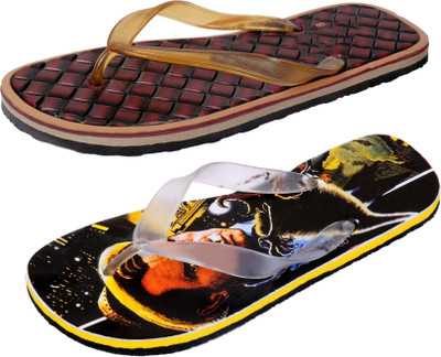 

IndiWeaves StepCare Light Weight and Comfortable House Slippers, Multicolor