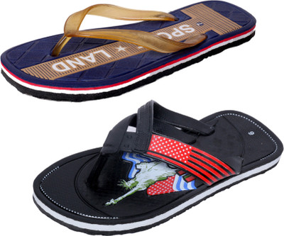 

IndiWeaves StepCare Light Weight and Comfortable House Slippers, Multicolor