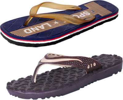 

IndiWeaves StepCare Light Weight and Comfortable House Slippers, Multicolor
