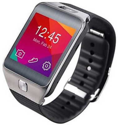 

Enew DZ09-Silver-A7 4G smart watch Silver Smartwatch(Black Strap Free Size)