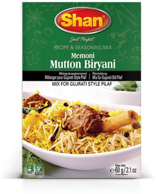 

Shan Memoni Mutton Biryani masala (Pack of 6 Pcs/ Delivery charge Rs 100 included)(6 x 60 g)