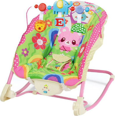 

Sanyal Comfort Deluxe Musical Portable Sleepy Rocking Chair with Vibrate Feature for Toddler (Multi color) Stroller Cum Rocker(3, Multicolor)