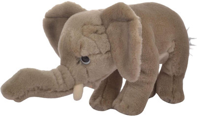 

Hamleys Baby Elephant Soft Toy - 10 cm(Grey)