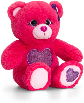 

Keel Gliter GemBear Heart Soft Toy - 15 cm(Pink)