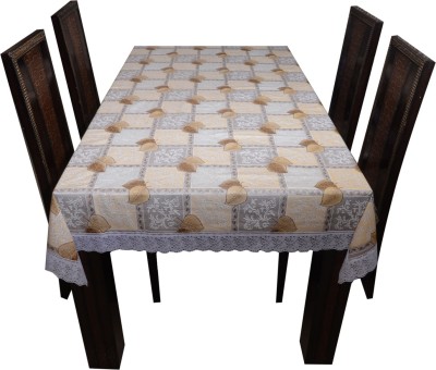 

The Trendy Floral 6 Seater Table Cover(Multicolor, PVC)