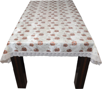 

The Trendy Printed 4 Seater Table Cover(Multicolor, PVC)