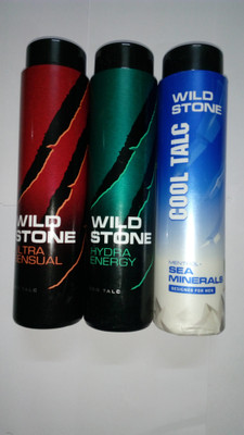 

Wild Stone TALC 300GM ULTRA SENSUAL/HYDRA ENERGY/SEA MINERALS(900 g)