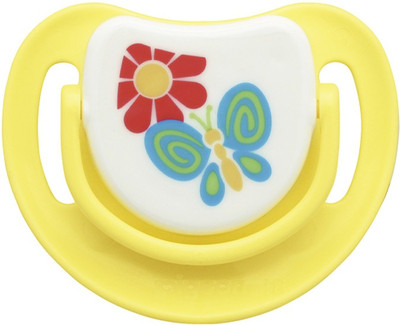 

Pigeon Silicone Pacifier Step 3, Butterfly Teether(Multicolor)