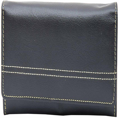 

Leatherman Women Black Genuine Leather Wallet(11 Card Slots)