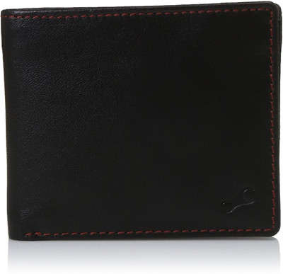 

Fastrack Men Casual Black Genuine Leather Wallet(6 Card Slots), Black;brown