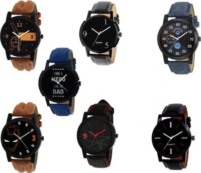 

A&A Combo Leather Watch for Man & Boys Watch - For Men