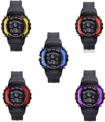 

E-SMART OD-1004-87 Multicolour Analog Round Dial Stylish Watch Watch - For Men & Women