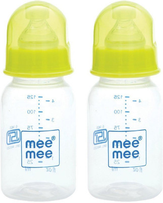 

MeeMee Premium Baby Feeding Bottle_Green-125 ml - 125 ml(Multicolor)