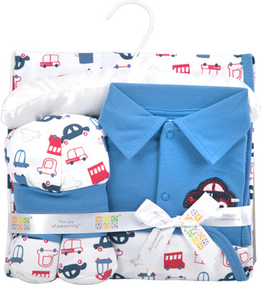 

MeeMee Pampering Gift Set for New Borns (7 pcs, Blue)(Blue)