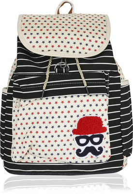 

Kleio Beautiful Multicolour Printed Backpack for Women/ Girls 35 L Backpack(Multicolor), Black