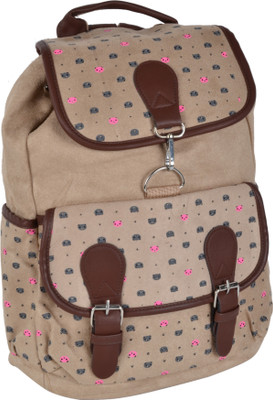 

Kleio Funky Casual Panda Face 15.3 L Backpack(Multicolor), Beige