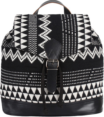 

Anekaant Flock 12 L Backpack(Black, White)