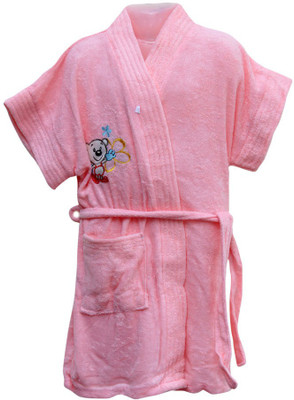 

Dazzle Peach  Bath Robe(1, For: Baby Boys & Baby Girls, Peach