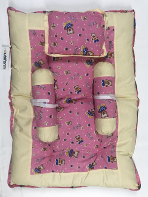 

CUBIFORM Cotton, Polyester Bedding Set(pink & cream)