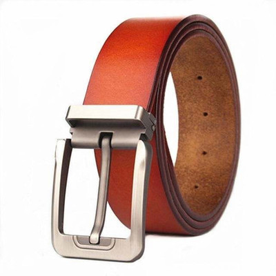 

Urban Collections Men Casual Tan Genuine Leather Reversible Belt, Brown