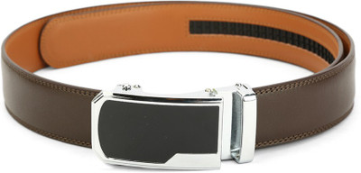 

Pacific Gold Men Formal Brown Genuine Leather Belt