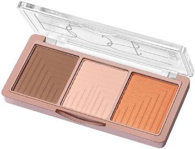 

O.TWO.O 9117 : 4 In 1 Contouring Palette - Contour Powder, Blusher And/Or Bronzer Long-lasting, Natural, Easy To Wear Contour Pallete(9117A01)