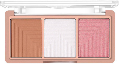 

O.TWO.O 9117 : 4 In 1 Contouring Palette - Contour Powder, Blusher And/Or Bronzer Long-lasting, Natural, Easy To Wear Contour Pallete(9117A03)