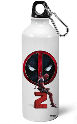 

MUGKIN A-MDP11 Marvel Best Superhero Deadpool Official Printed Bottle 750 ml Sipper(Pack of 1, White)