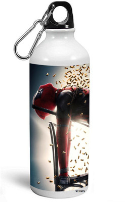 

MUGKIN A-MDP18 Marvel Best Superhero Deadpool Official Printed Bottle 750 ml Sipper(Pack of 1, White)