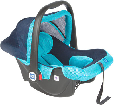 

MeeMee Baby Car Seat Cum Carry Cot with Thick Cushioned Seat Forward Facing Car Seat(Blue)