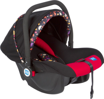 

MeeMee Baby Car Seat Cum Carry Cot with Thick Cushioned Seat & Head Support Forward Facing Car Seat(Red)