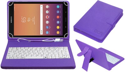 ACM Keyboard Case for Samsung Galaxy Tab A 8 inch(Purple, Cases with Holder, Pack of: 1)