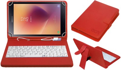 ACM Keyboard Case for Samsung Galaxy Tab A 8 inch(Red, Cases with Holder, Pack of: 1)