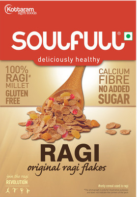 

Soulfull Ragi Flakes - Original(300 g, Box)