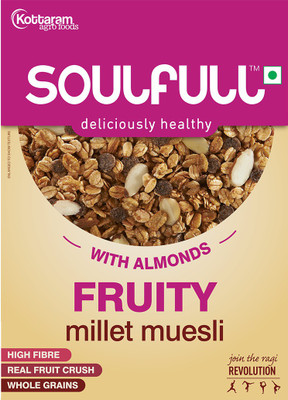 

Soulfull Millet Muesli - Fruity(400 g, Box)