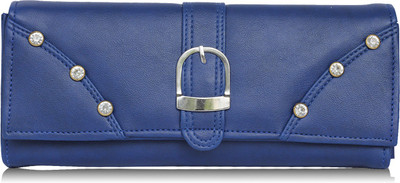 

Aisna Casual Blue Clutch