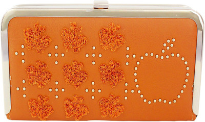 

UTKARS FASHION Casual, Party, Formal Orange Clutch