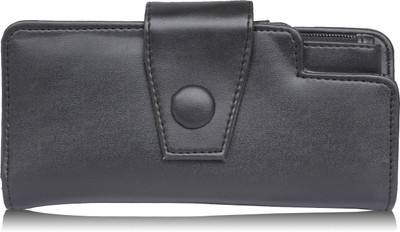 

Aisna Casual Black Clutch