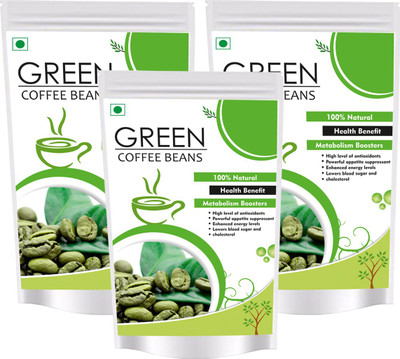 

Voltegic Green Coffee Beans Chlorogenic Acid for Weight Loss (Unroasted Arabica) -50 Gms Pack of 2 Instant Coffee(2 x 25 g, Green Coffee Flavoured)